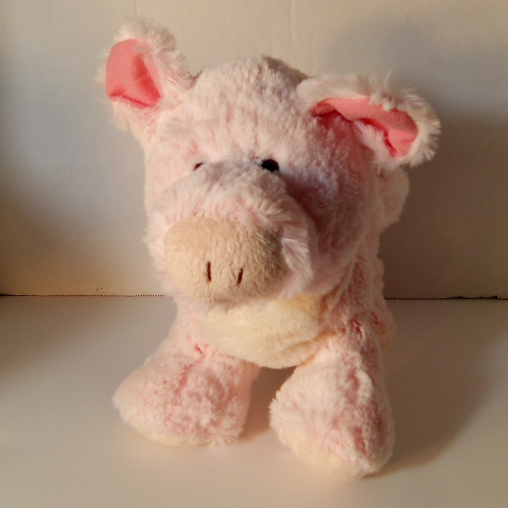 Plushies Pink Pig Purse Stuffed Animal Plush